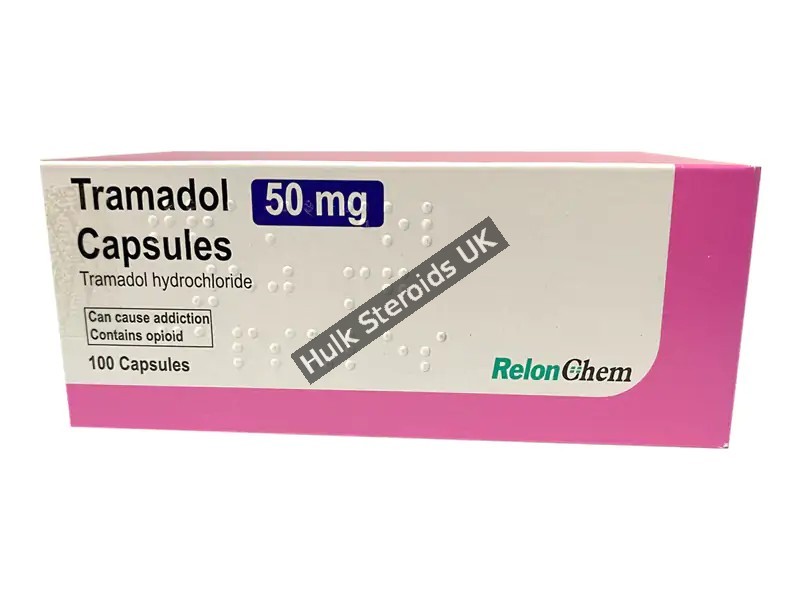 Buy Tramadol 50mg x 100 Capsules - Featured Image