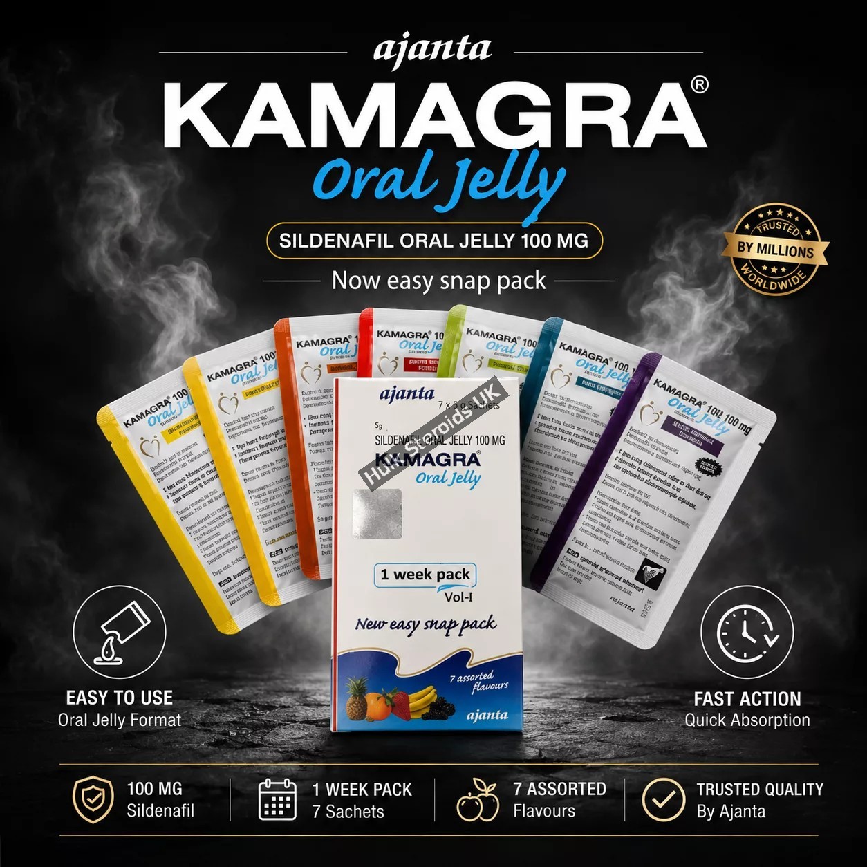 Viagra Jelly 100mg x 7 - Kamagra - Featured Image