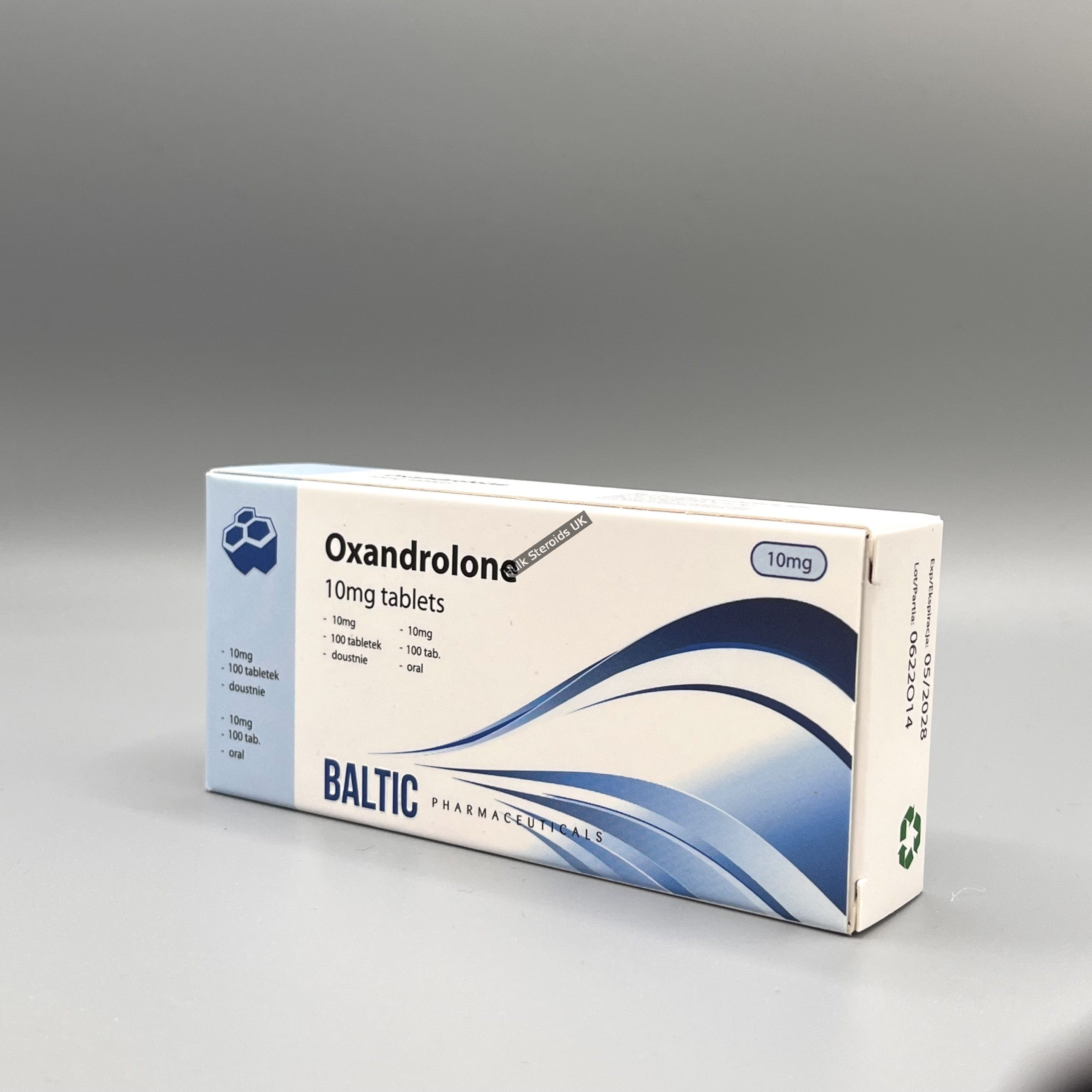 Anavar 10mg x 100 Tablets - Baltic Pharma - Gallery Image 1