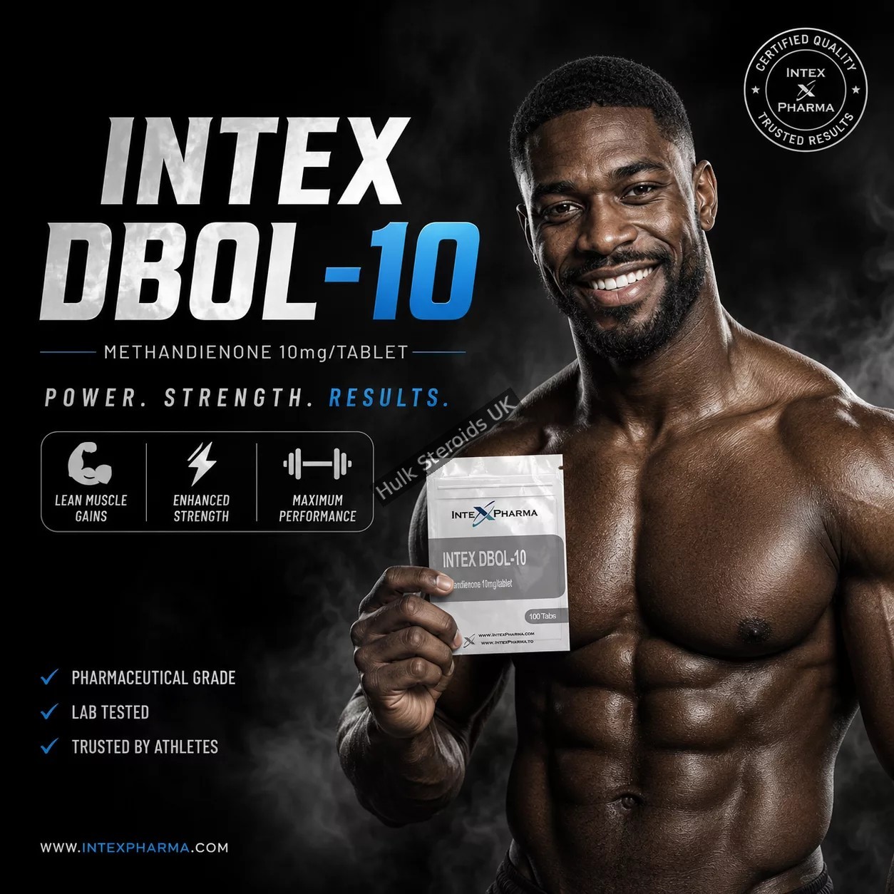 Intex Pharma Dbol 10mg x 100 tabs (Dianabol) - Featured Image
