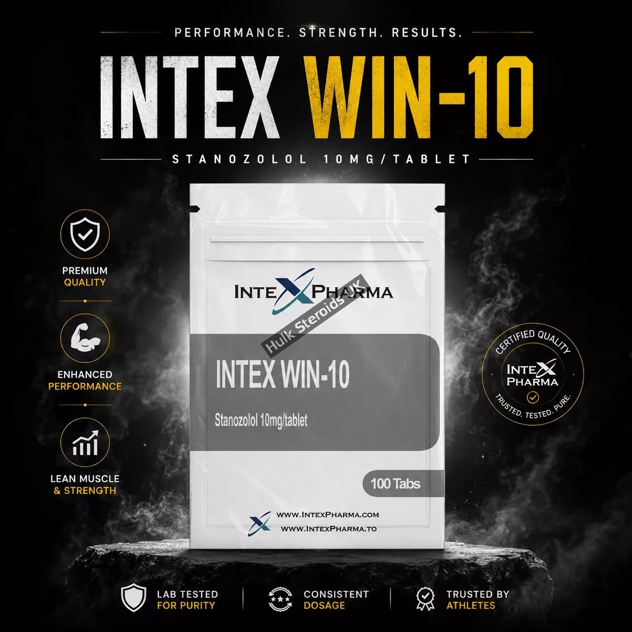 Intex Pharma Winstrol 10mg x 100 tabs - Featured Image
