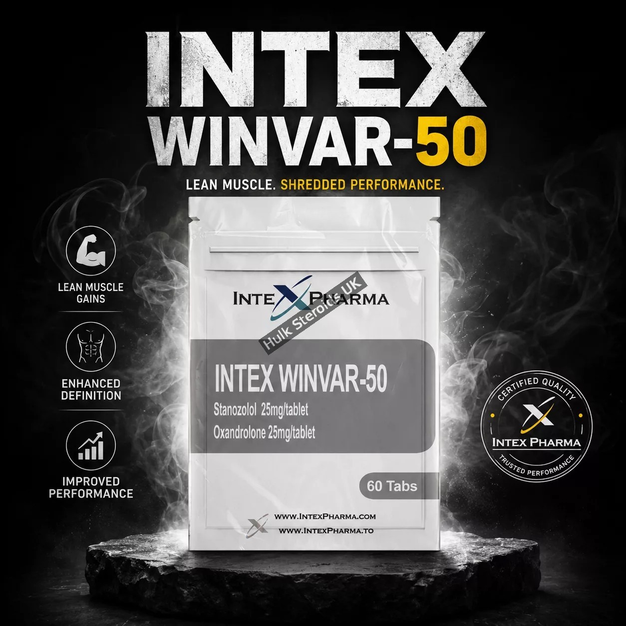 Intex Pharma WINVAR 50mg x 60 tabs - Featured Image
