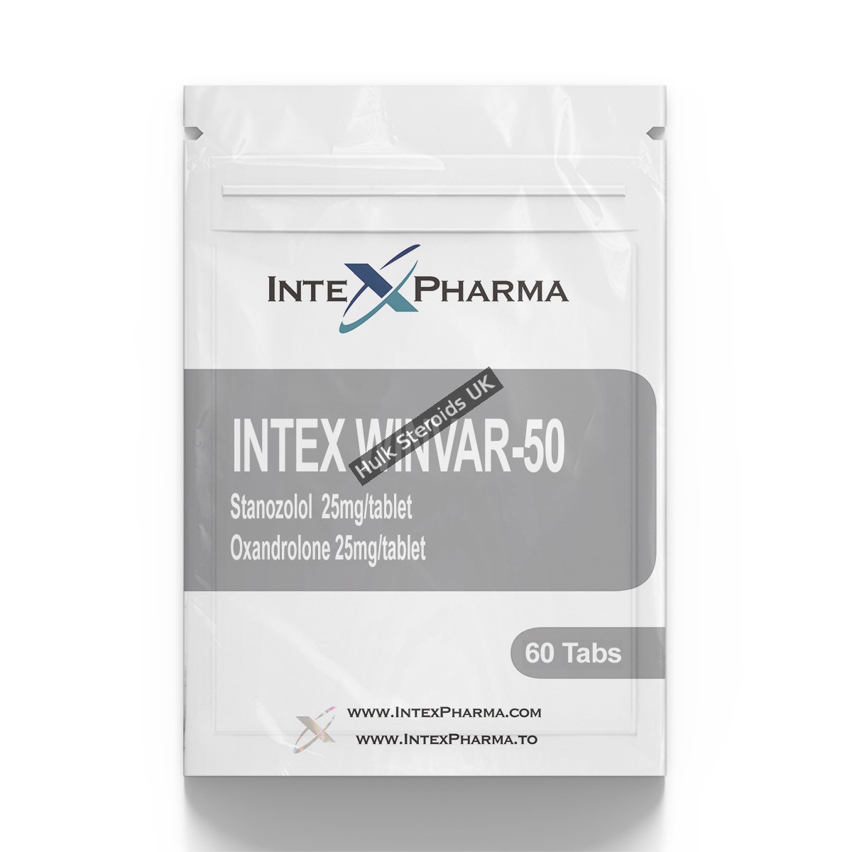 Intex Pharma WINVAR 50mg x 60 tabs - Gallery Image 1