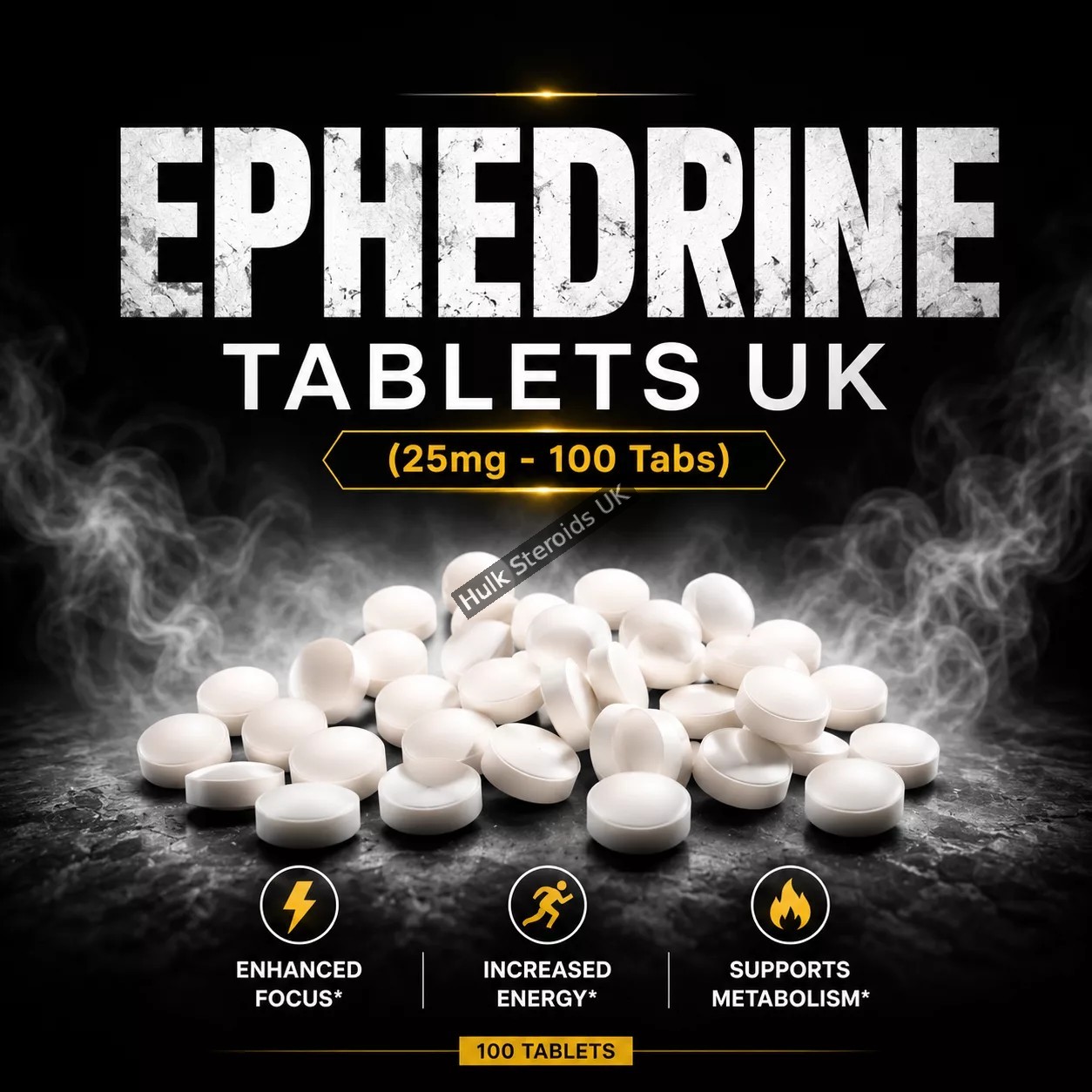 Buy Ephedrine Tablets UK (25mg - 100 Tabs) - Featured Image