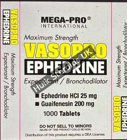 Buy Ephedrine Tablets UK (25mg - 100 Tabs) - Gallery Image 1