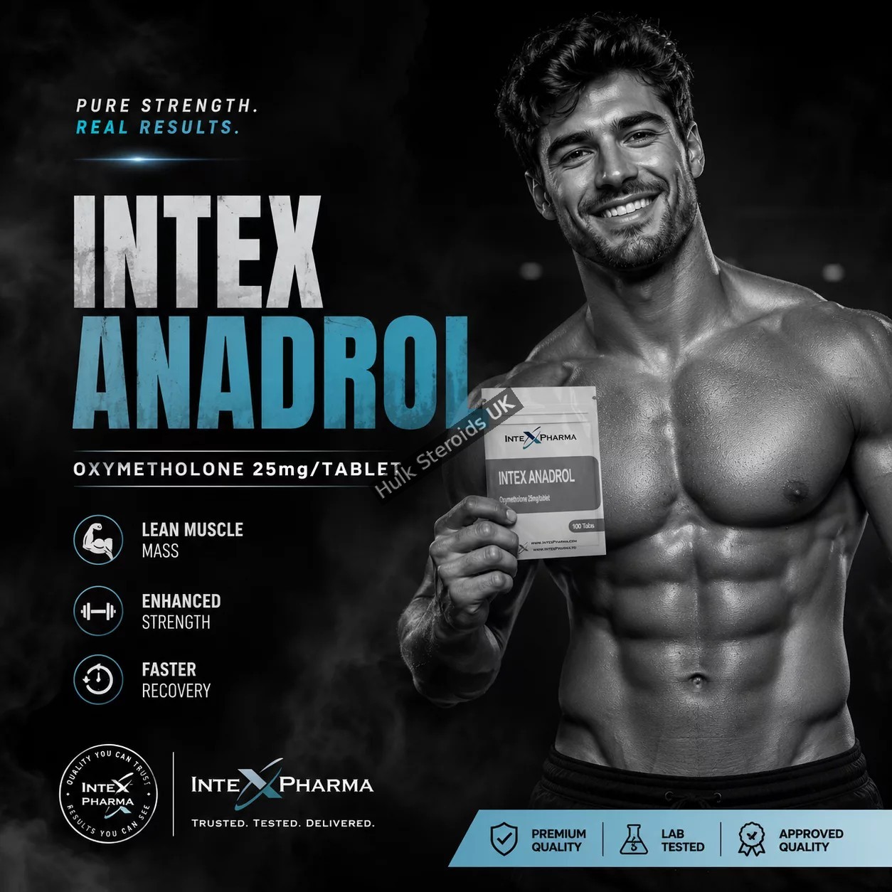 Intex Pharma Anadrol 25mg x 100 tabs - Featured Image