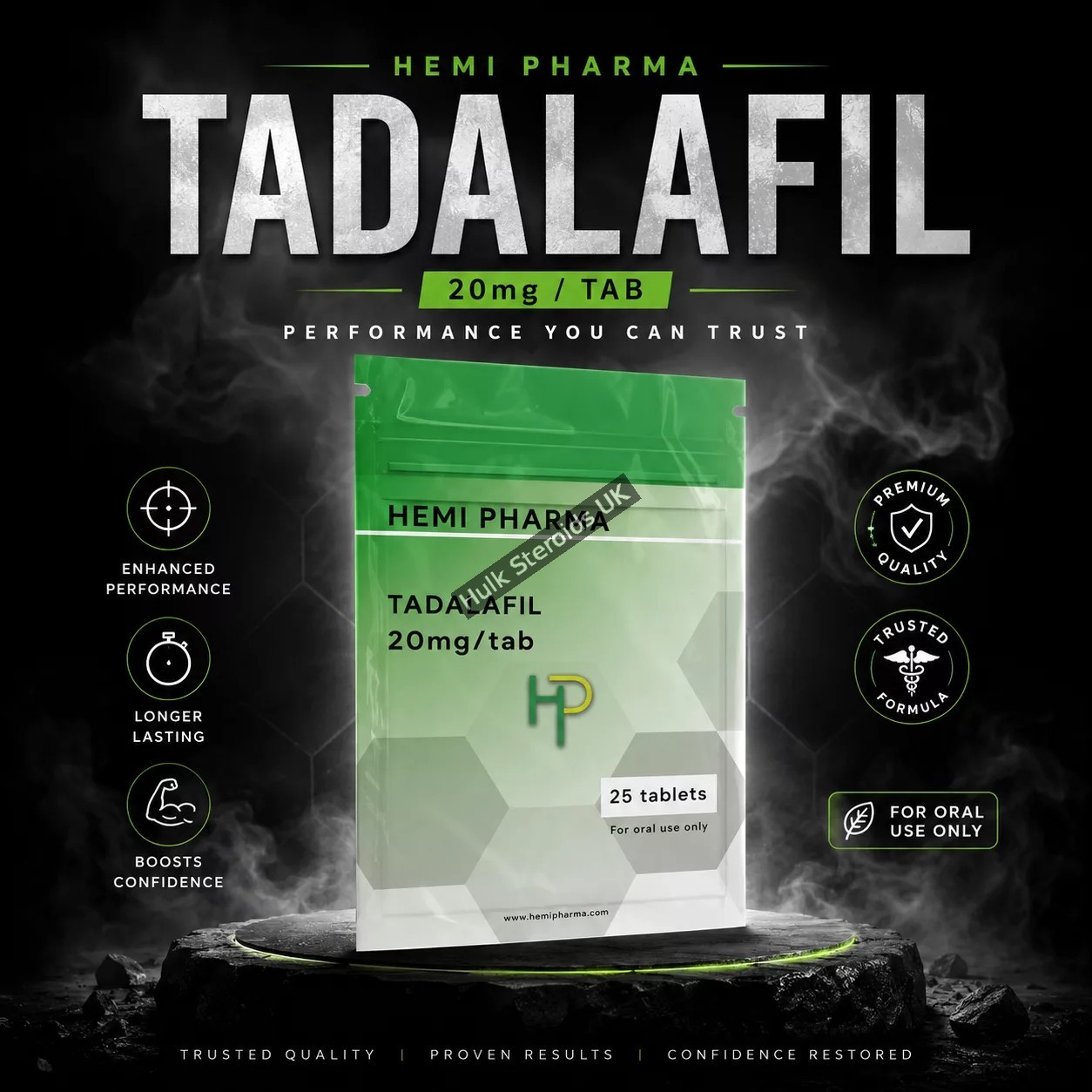 Hemipharma Tadalafil 20mg Tablets - Featured Image