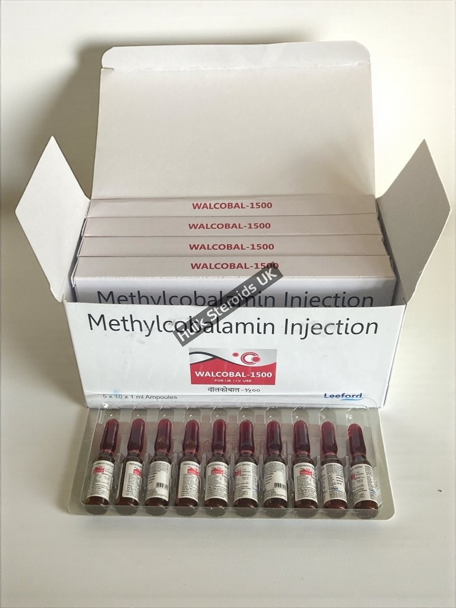 B12 Injections 1500mcg | Methylcobalamin B12 x 10 Ampules - Gallery Image 1