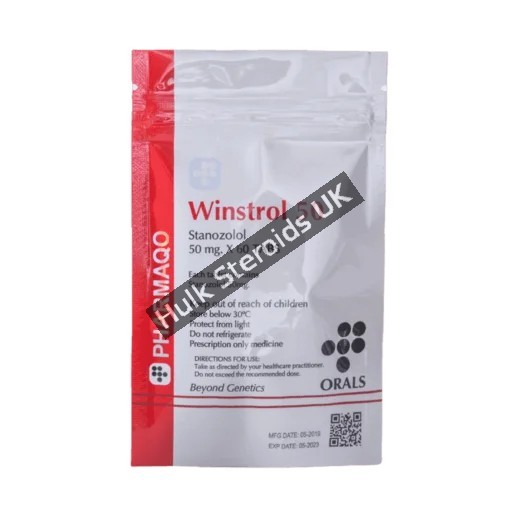 Pharmaqo Labs – Winstrol 50mg X 60 Tabs - Gallery Image 1