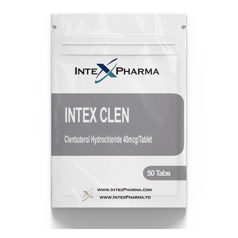 Intex Pharma Clenbuterol (Clen) 40mcg x 100 tabs