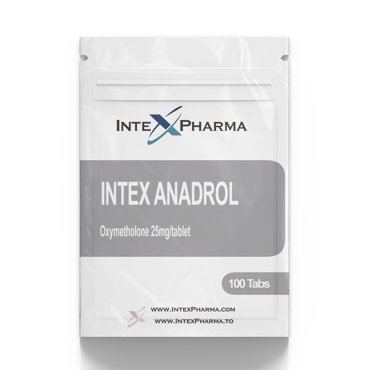 Intex Pharma Anadrol 25mg x 100 tabs