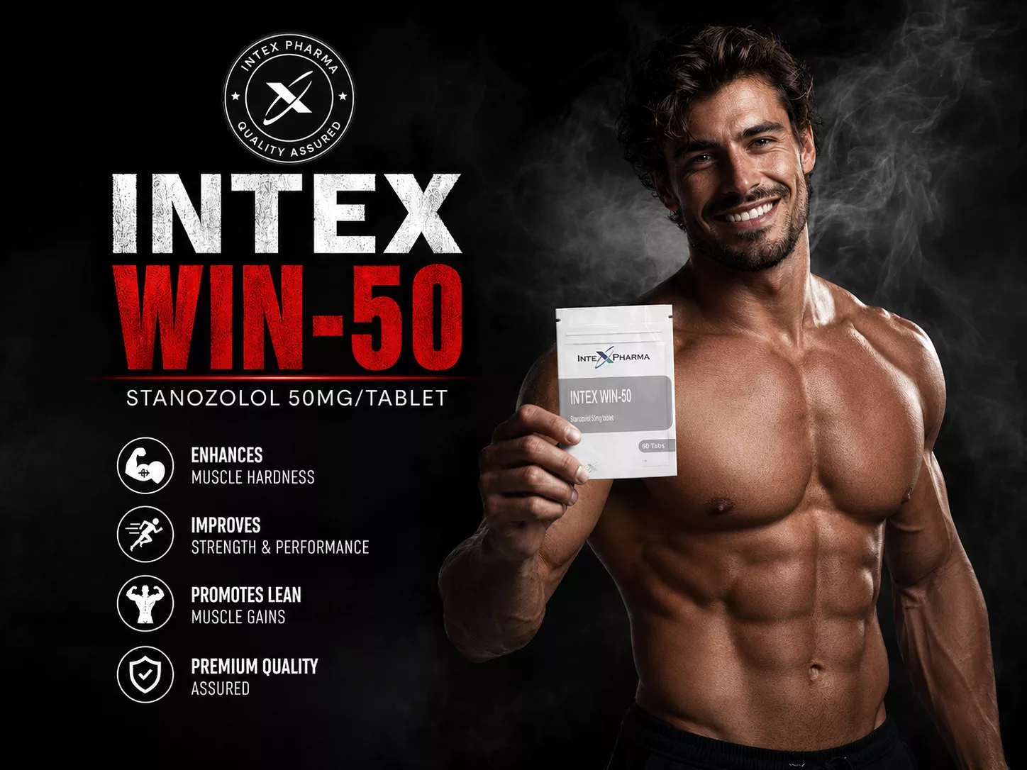 Intex Pharma Winstrol 50mg x 60 tabs
