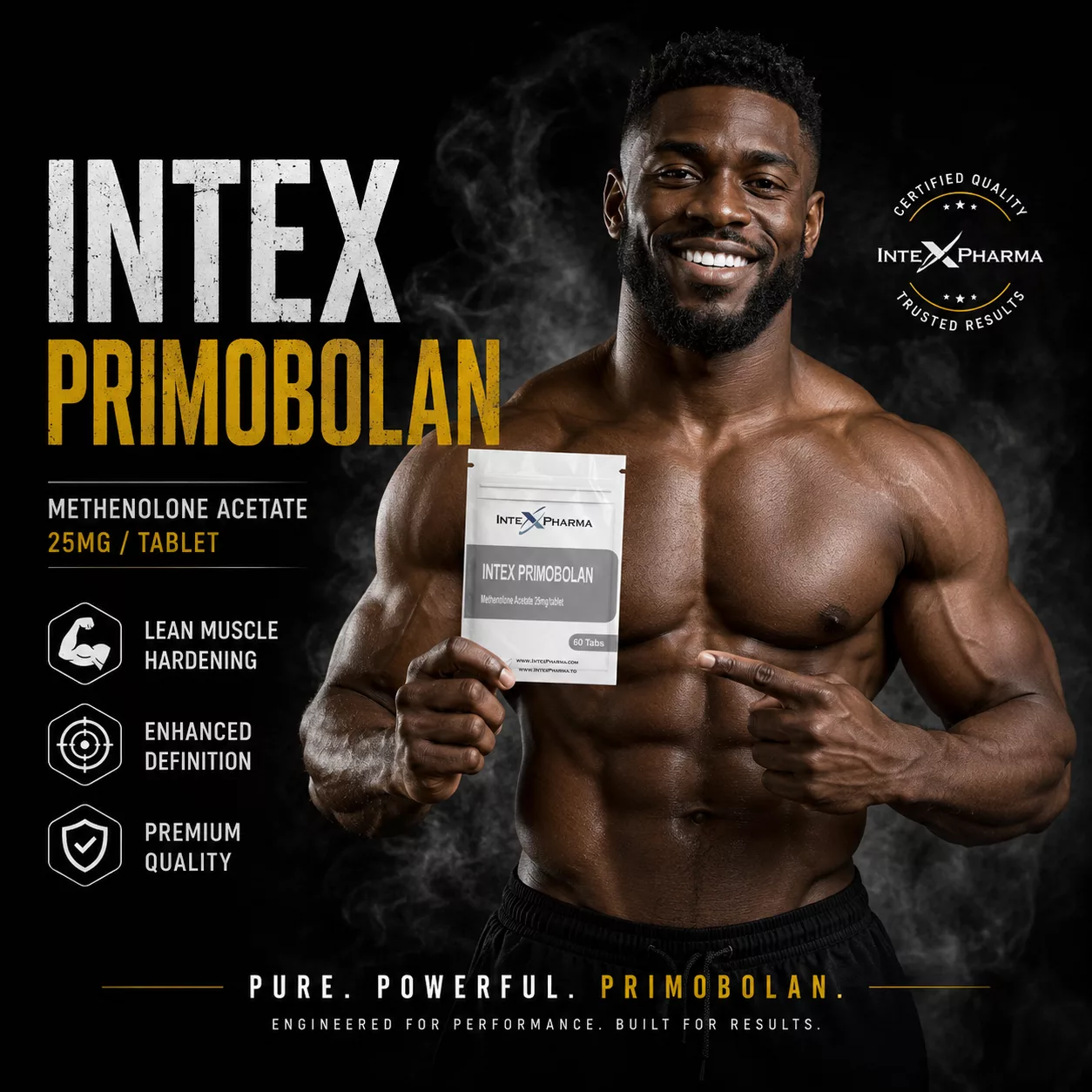 Intex Pharma Primobolan 25mg x 60 tabs