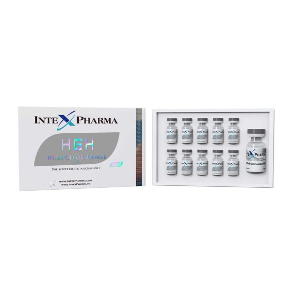 Intex Pharma (Human Growth Hormone) HGH 100IU 10 x 10ius vials - Featured Image