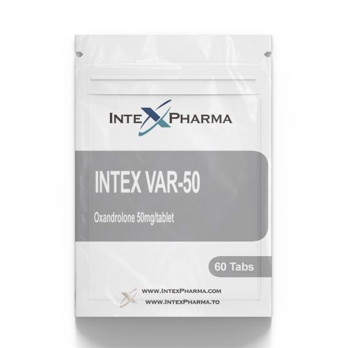 Intex Pharma Anavar 50 – 50mg x 60 tabs (Var50) - Featured Image