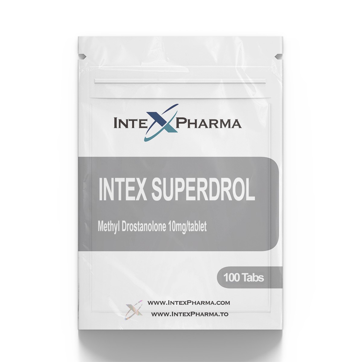 Intex Pharma Superdrol (Methyl Drostanolone) 10mg x 100 tabs - Featured Image