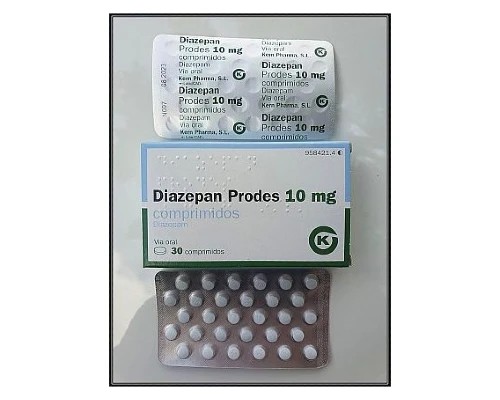 BUY DIAZEPAM 10MG X 30 TABS (valium) by Prodes/Kern Pharma - Featured Image