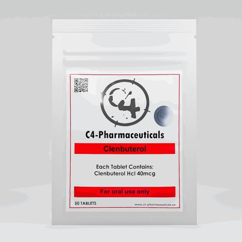 Clenbuterol 40mcg x 50 tabs - C4 Pharma - Featured Image