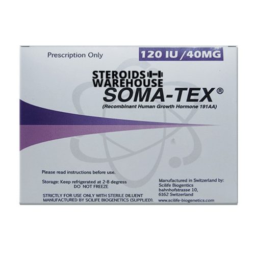 BUY SOMA-TEX HGH 120IU BY SCILIFE - BIOGENETICS - Featured Image