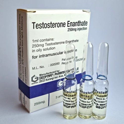 Buy Testosterone Enanthate 250mg - Geofman Pharmaceuticals - Featured Image