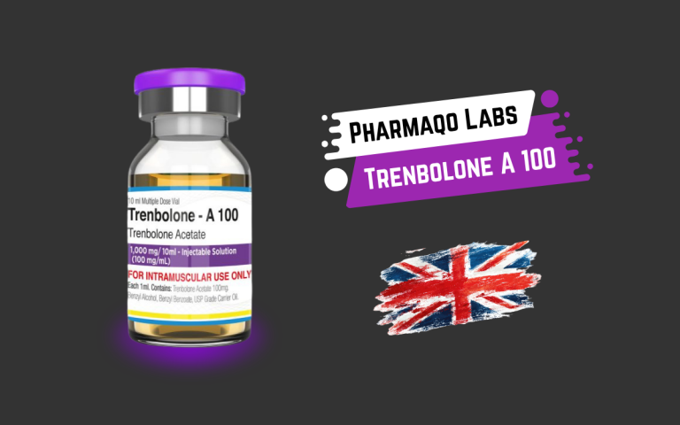 Pharmaqo Labs - Trenbolone A 100 - anabolic injectable system performance UK