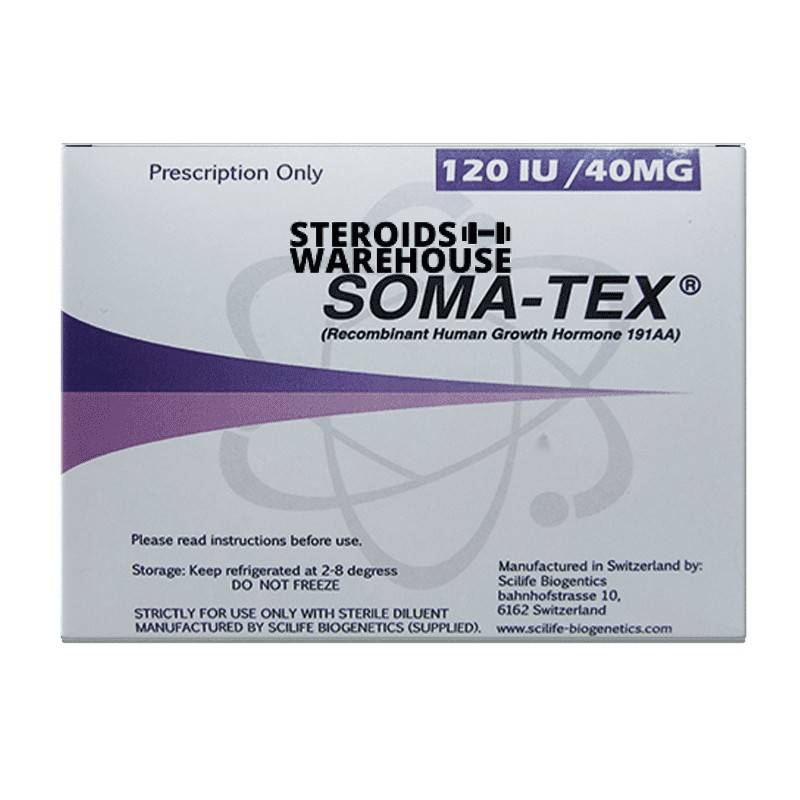 BUY SOMA-TEX HGH 120IU BY SCILIFE - BIOGENETICS - Featured Image