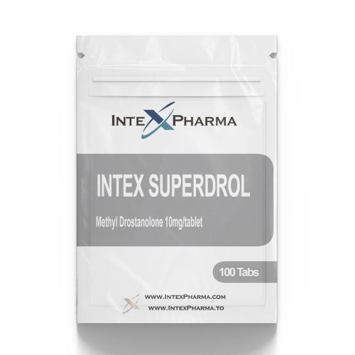 Intex Pharma Superdrol (Methyl Drostanolone) 10mg x 100 tabs - Featured Image