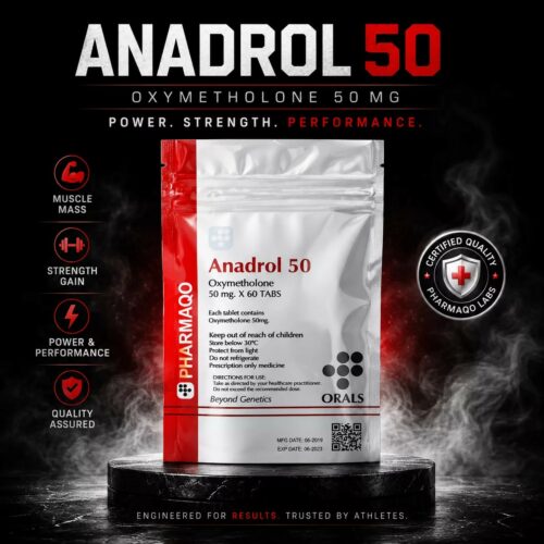 Pharmaqo Labs Anadrol 50 60 tabs x 50mg - Featured Image