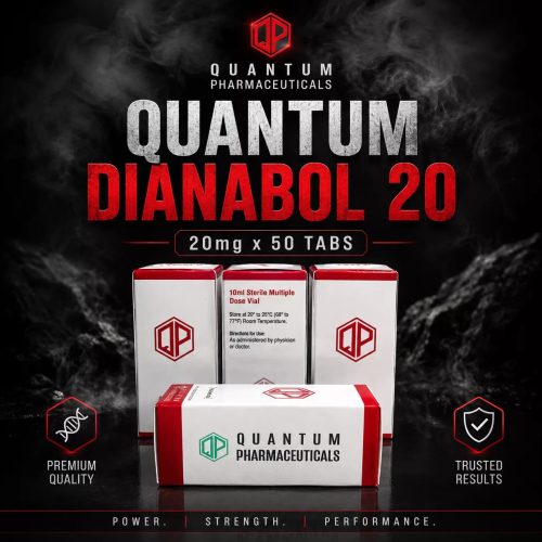 Quantum Dianabol 20 – 20mg x 50 tabs - Featured Image
