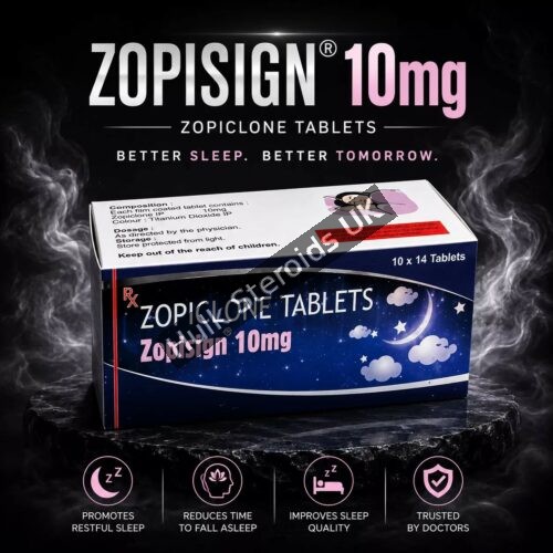 BUY ZOPICLONE 10MG X 28 TABS BY HAB PHARMA ZOPISIGN 10MG - Featured Image