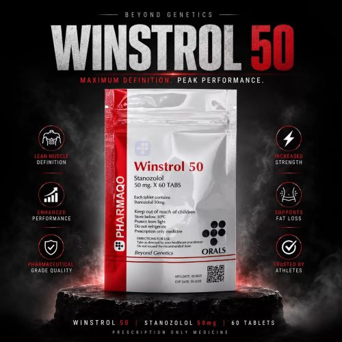 Pharmaqo Labs – Winstrol 50mg X 60 Tabs - Featured Image
