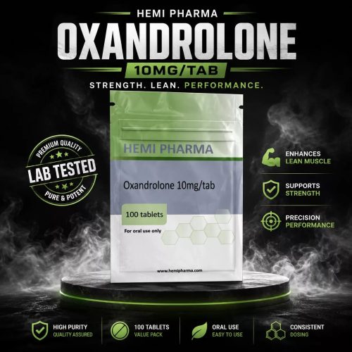 Hemi Pharma Anavar 10mg (OXANDROLONE) - Featured Image