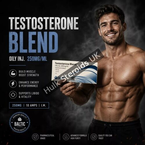 Buy Testosterone Blend AKA Sustanon 250mg/ml 10 x 1ml Ampoules Baltic Pharmaceuticals - Featured Image
