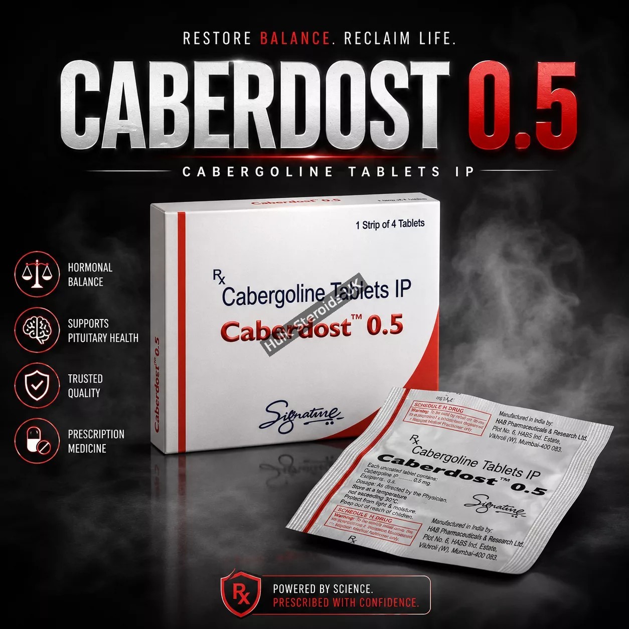 Cabergoline Tablets IP. Caberdost 0.5mg - Featured Image