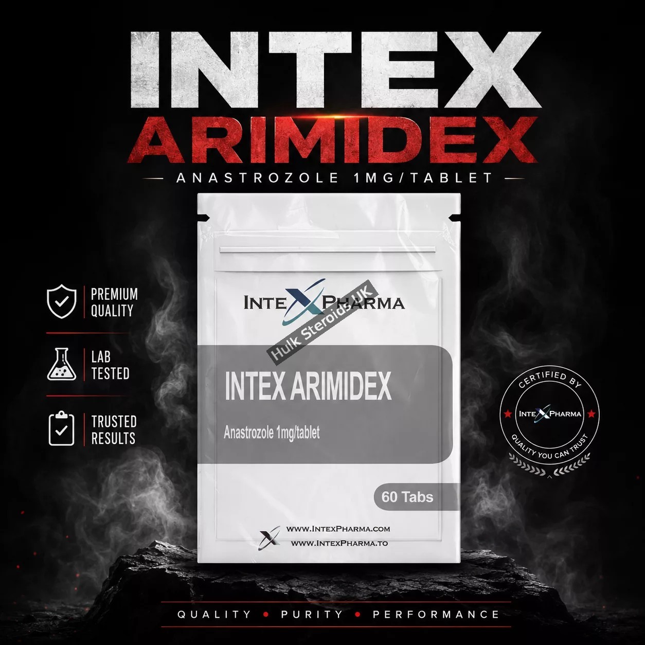Intex Pharma Arimidex 1mg x 60 tabs (Anastrazole)1 - Featured Image