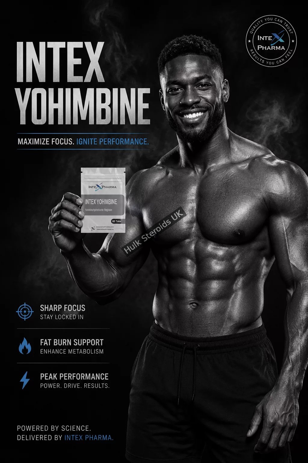 Intex Pharma Yohimbine Hydrochloride 15mg x 60 tabs - Featured Image