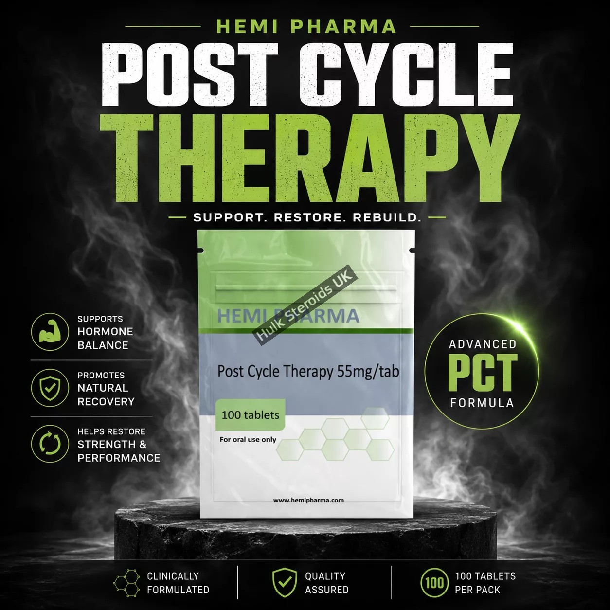 Hemi Pharma PCT (Post Cycle Therapy) - Featured Image