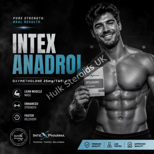 Intex Pharma Anadrol 25mg x 100 tabs - Featured Image
