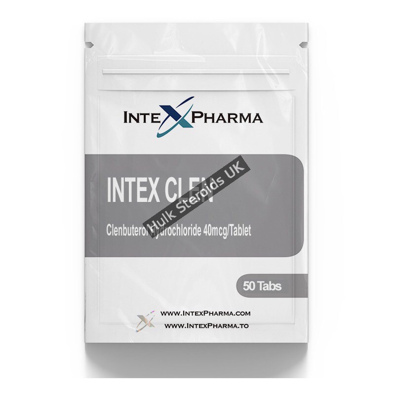 Intex Pharma Clenbuterol (Clen) 40mcg x 50 tabs Intex Pharma Clenbuterol (Clen) 40mcg x 100 tabs - Gallery Image 1
