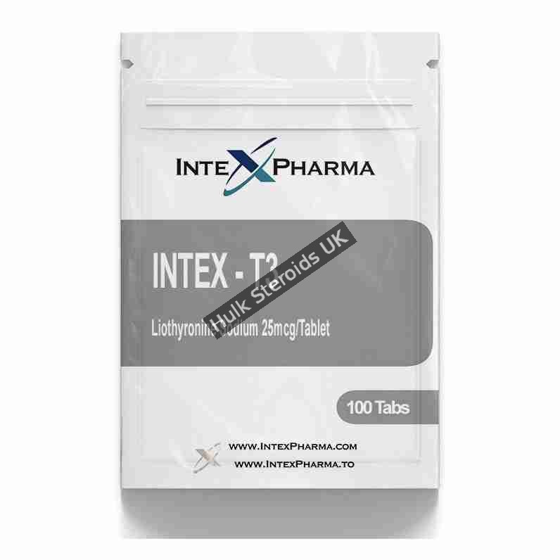 Intex Pharma T3 100 tabs Intex Pharma T3 100 tabs - Gallery Image 1