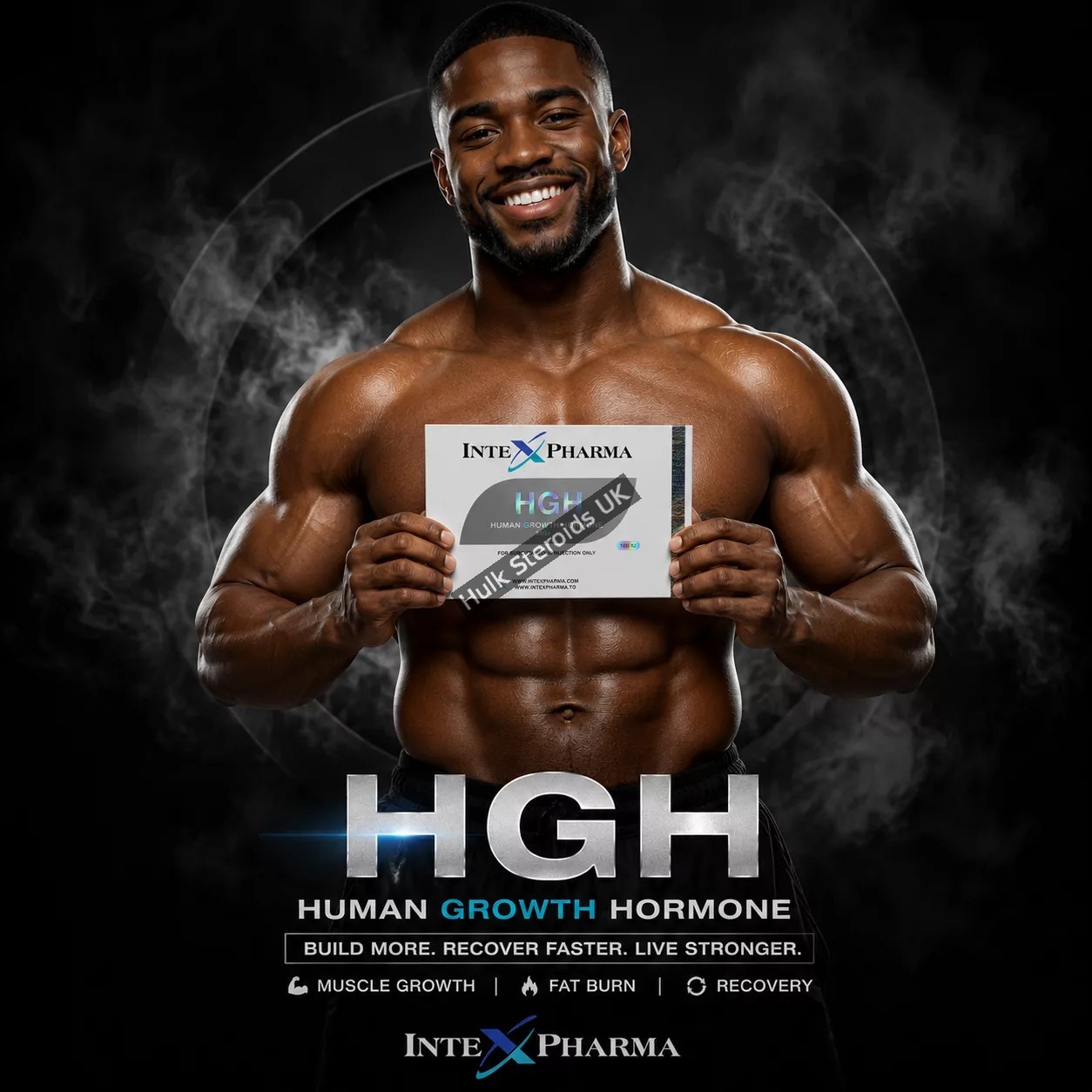 Intex Pharma (Human Growth Hormone) HGH 100IU 10 x 10ius vials - Featured Image