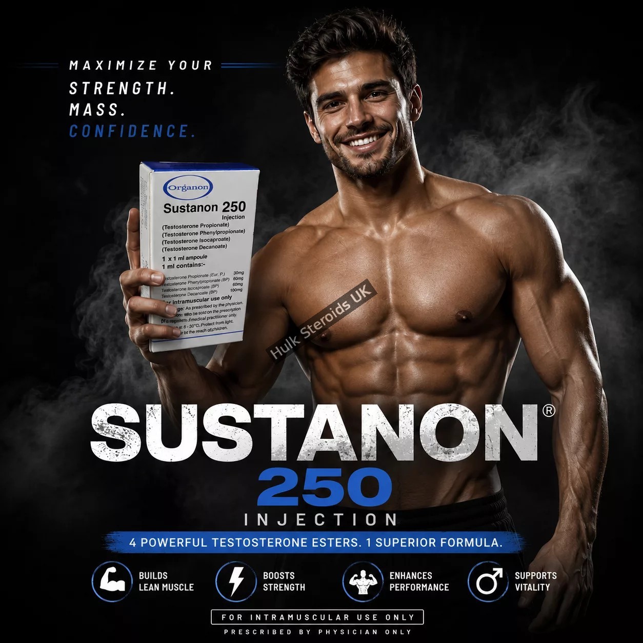 Buy Karachi Organon Sustanon - 3 x 250mg (Pharma Grade) - Featured Image