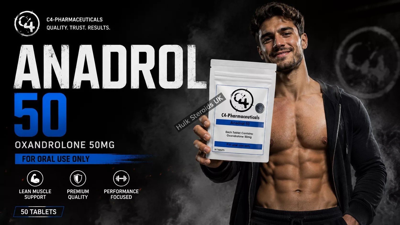 Buy Anadrol 50 mg x 50 Tablets UK Online - Featured Image