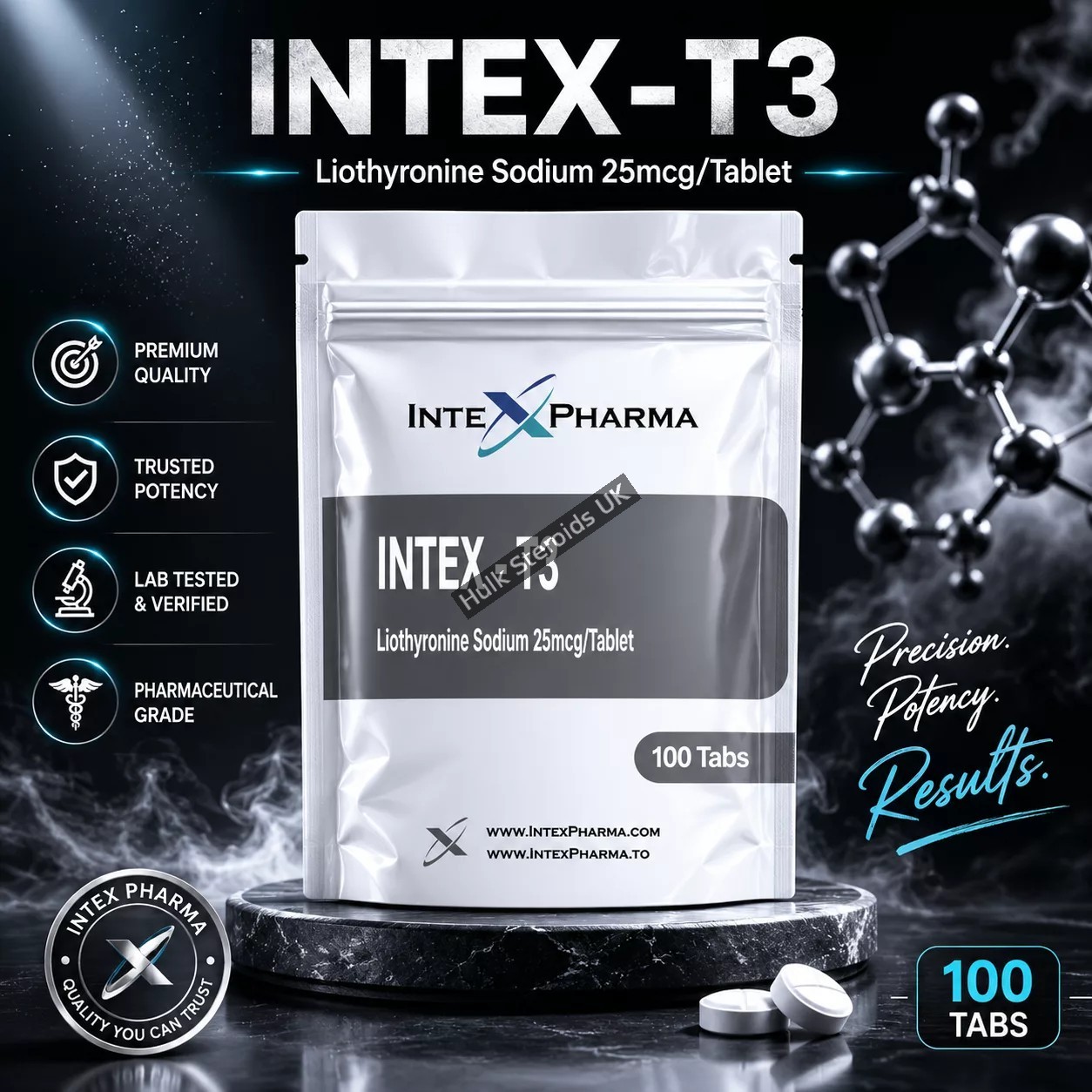 Intex Pharma T3 100 tabs - Featured Image