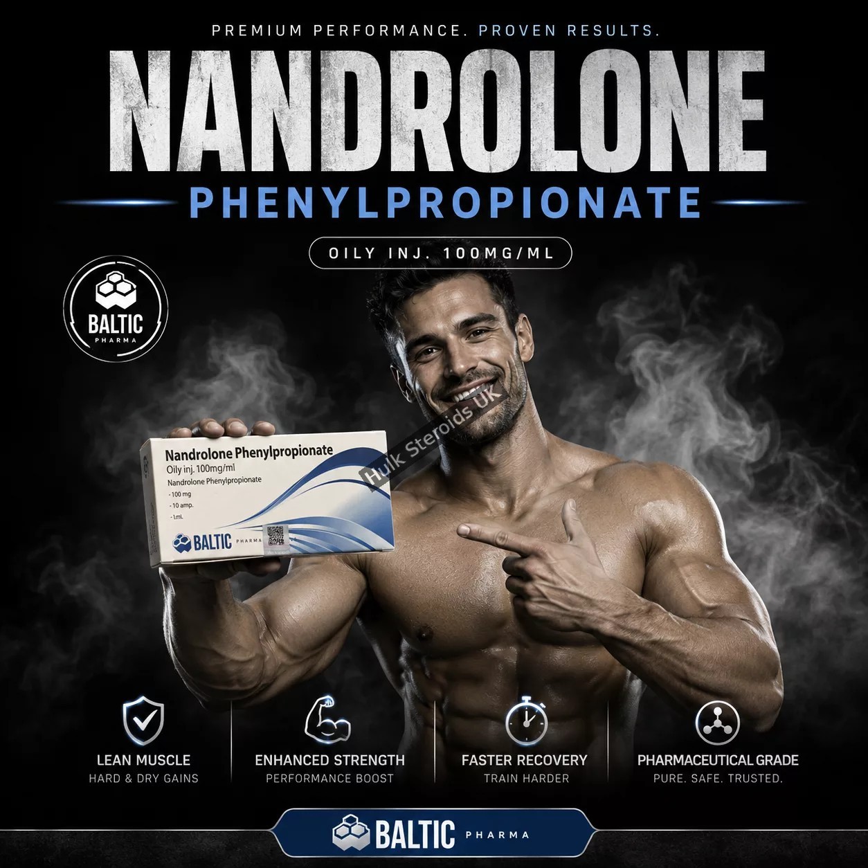 Buy Nandrolone phenylpropionate 100mg/ml 10 x 1ml Ampoules - Featured Image