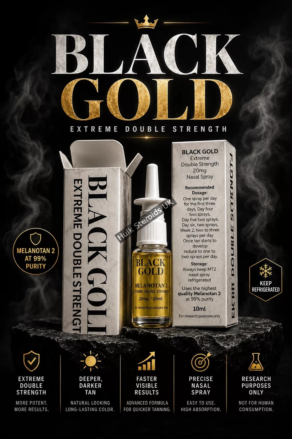 Black Gold 20mg/10ml - Featured Image