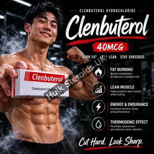 Buy Clenbuterol Hydrochloride 40 mcg - 50 Tablets - Featured Image